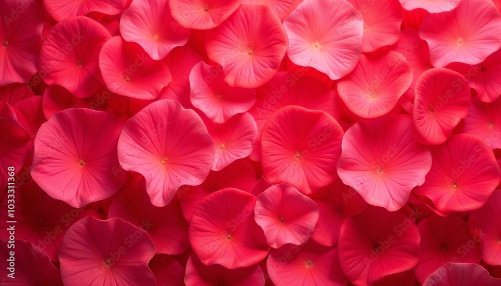 Bright pink petunia flowers in close-up vibrant background Bright pink petunia flowers in close-up vibrant background