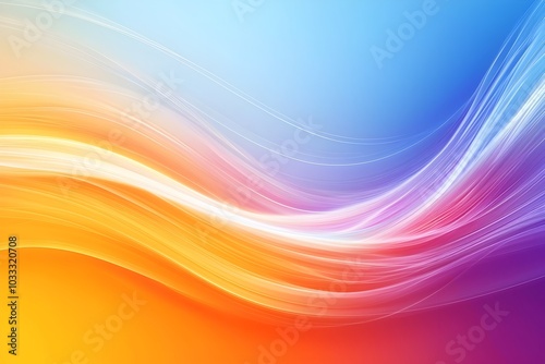 Vibrant Flowing Gradients for Captivating Presentation Backgrounds