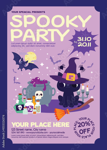Halloween Party Flyer