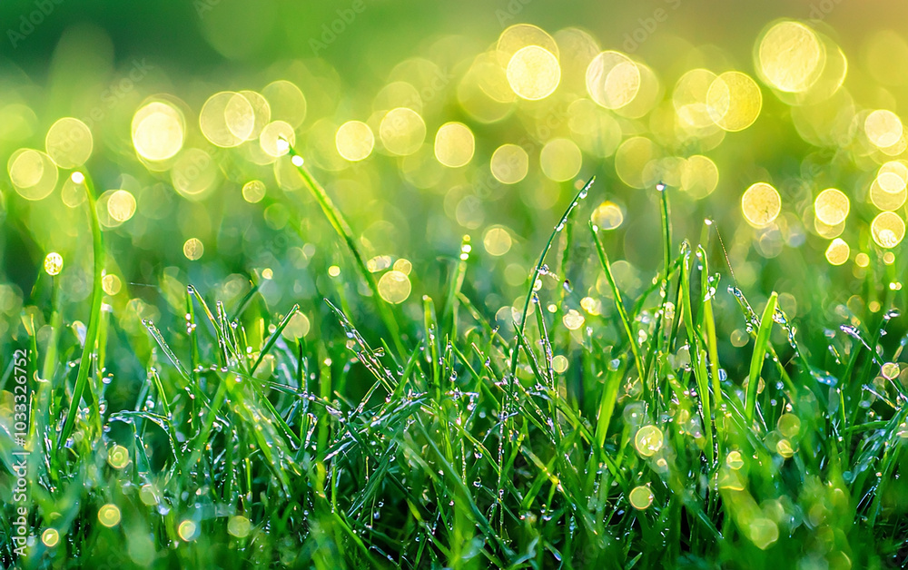 Obraz premium green grass background