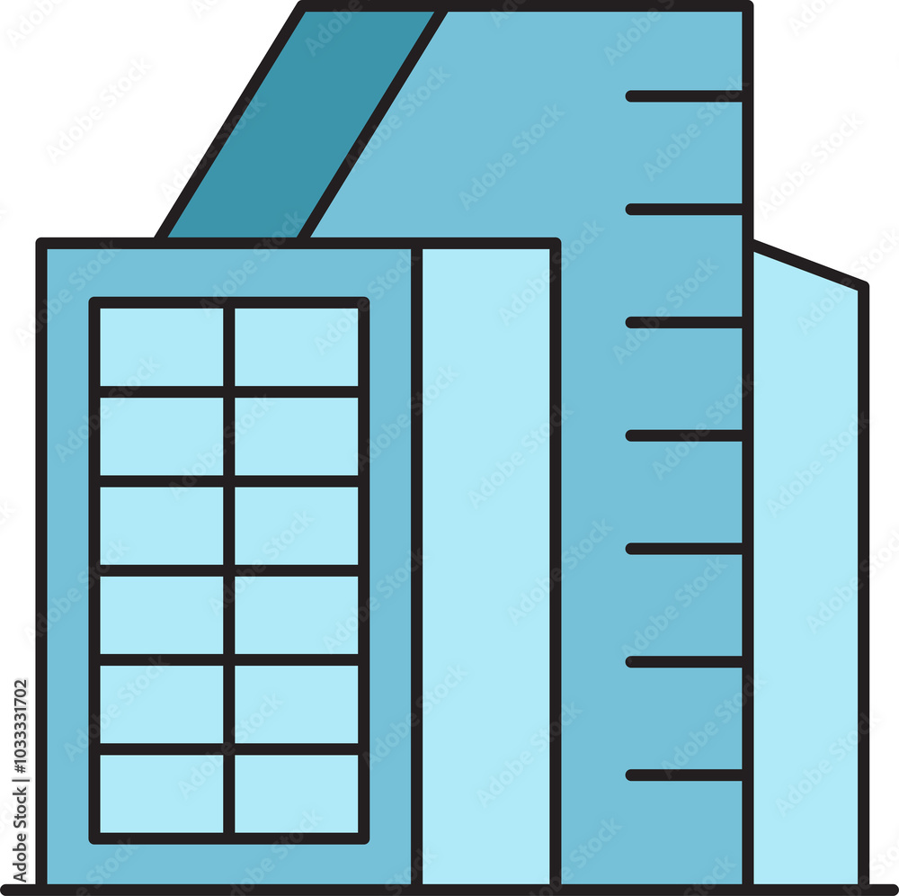 Apartment Building Icon Apartment Building Icon