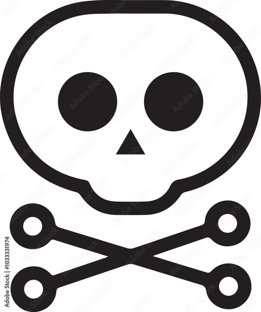 Skull icon symbol vector image illustration
Skull icon symbol vector image illustration