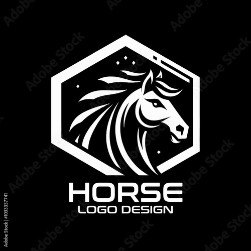 Horse Vector Logo Design