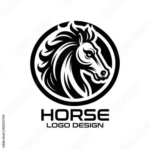 Horse Vector Logo Design