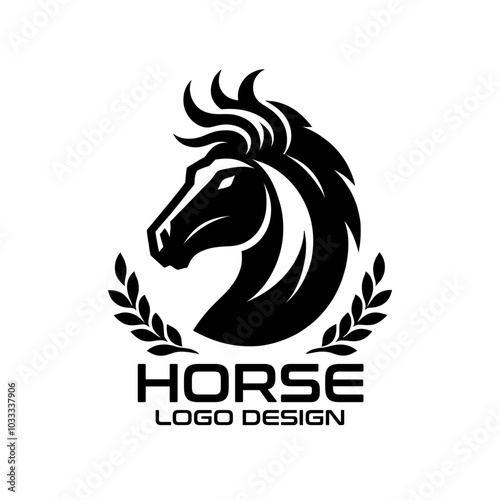Horse Vector Logo Design