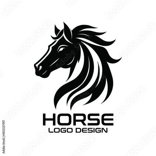 Horse Vector Logo Design