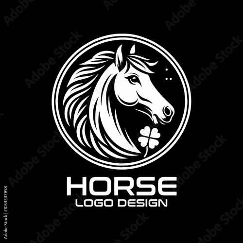 Horse Vector Logo Design