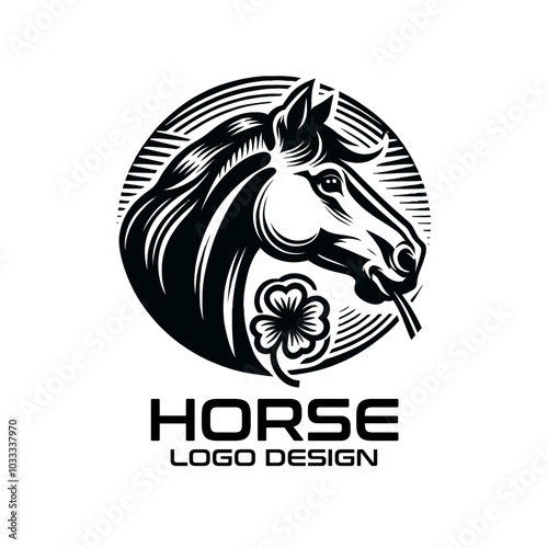 Horse Vector Logo Design