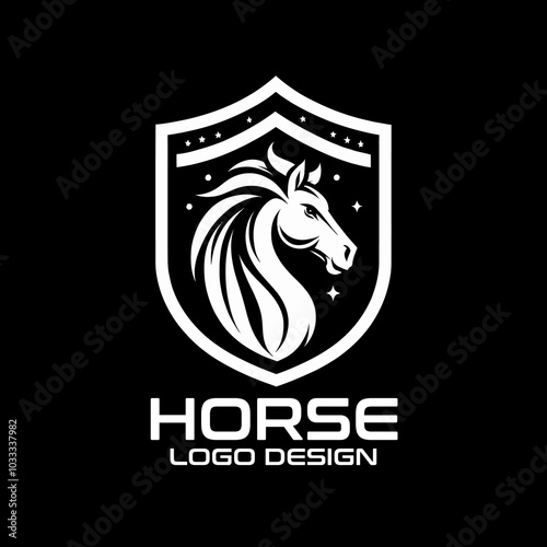 Horse Vector Logo Design