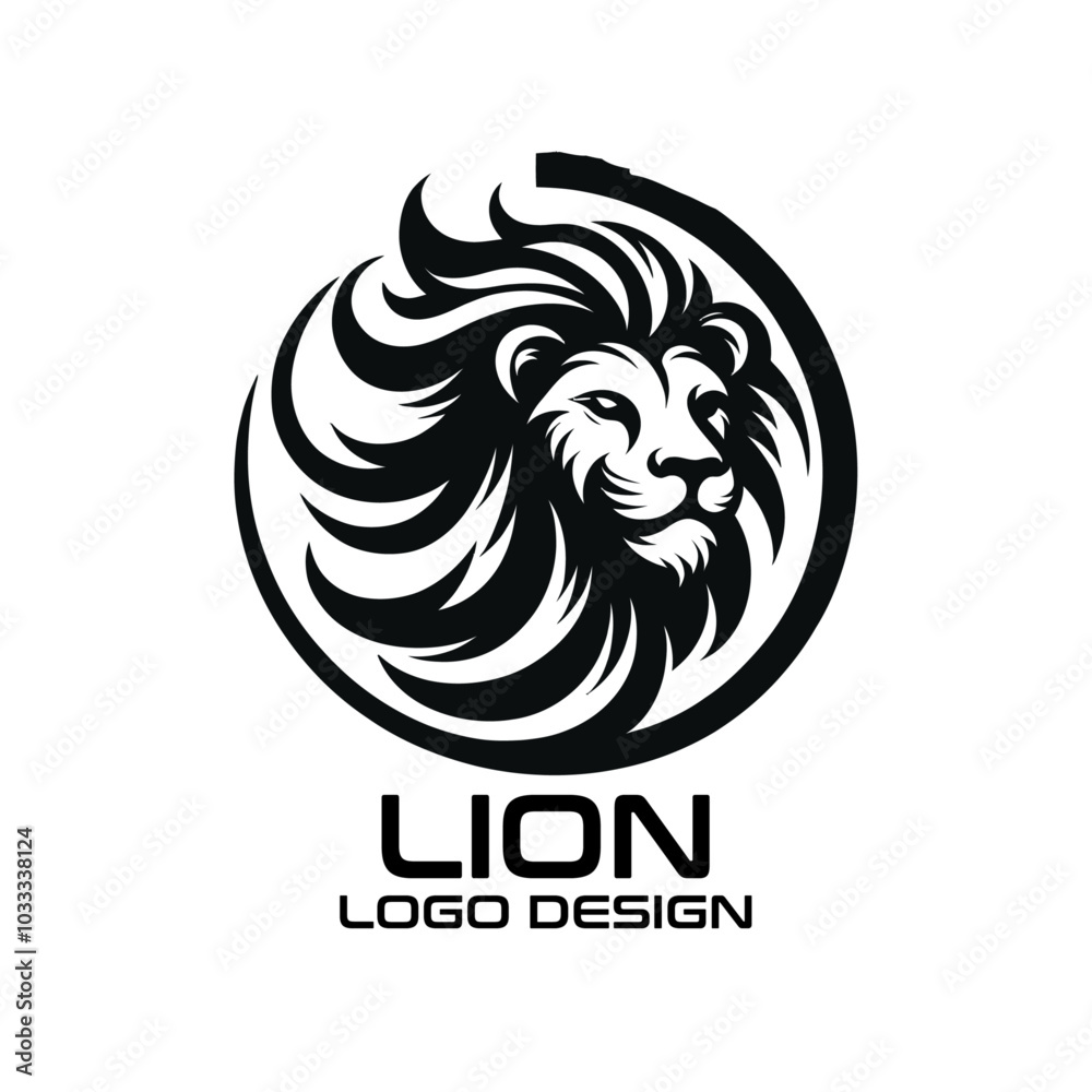 Lion Vector Logo Design Lion Vector Logo Design