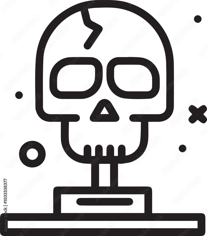 Skull icon symbol vector image illustration
Skull icon symbol vector image illustration