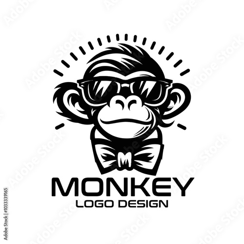 Monkey Vector Logo Design