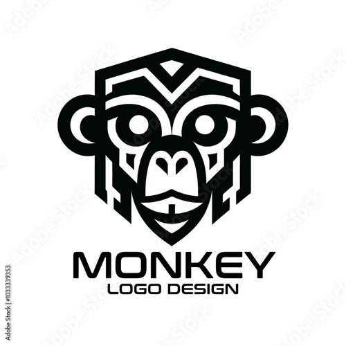 Monkey Vector Logo Design