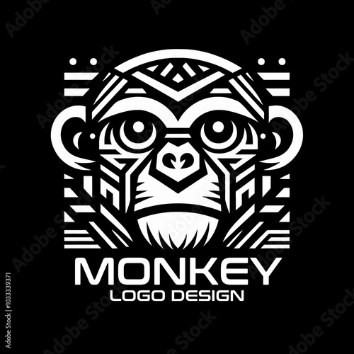 Monkey Vector Logo Design