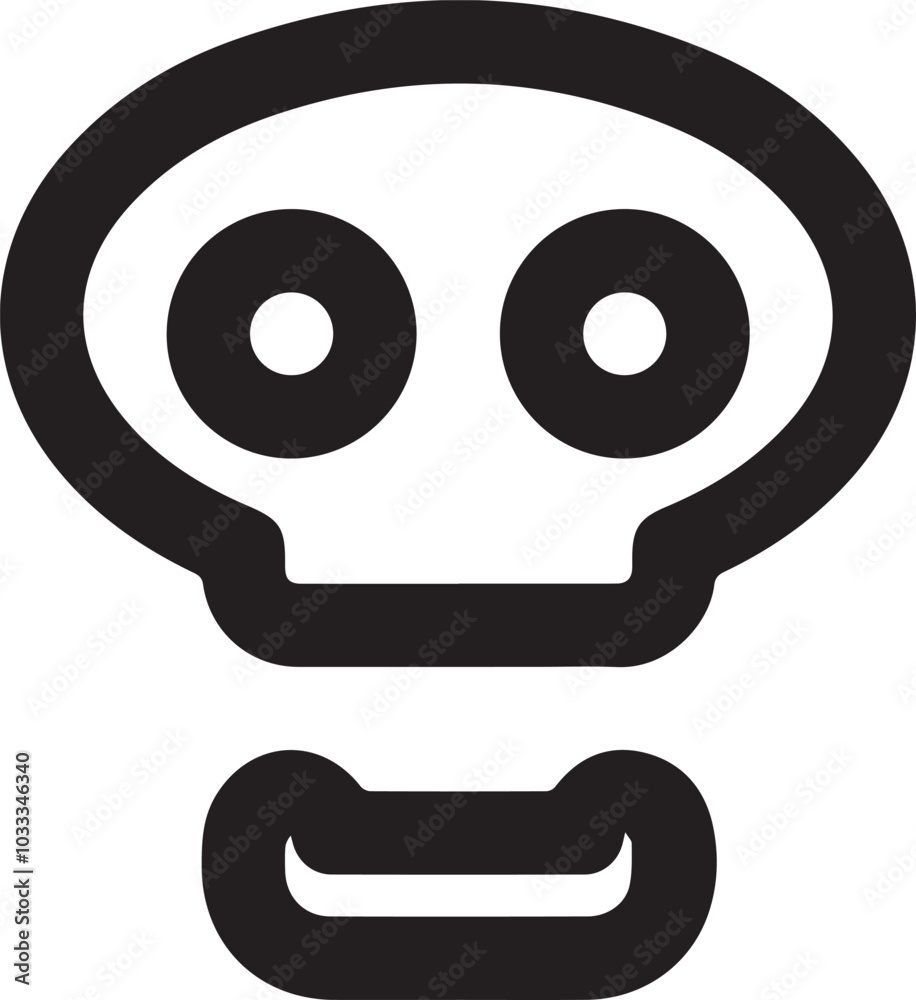Skull icon symbol vector image illustration
Skull icon symbol vector image illustration