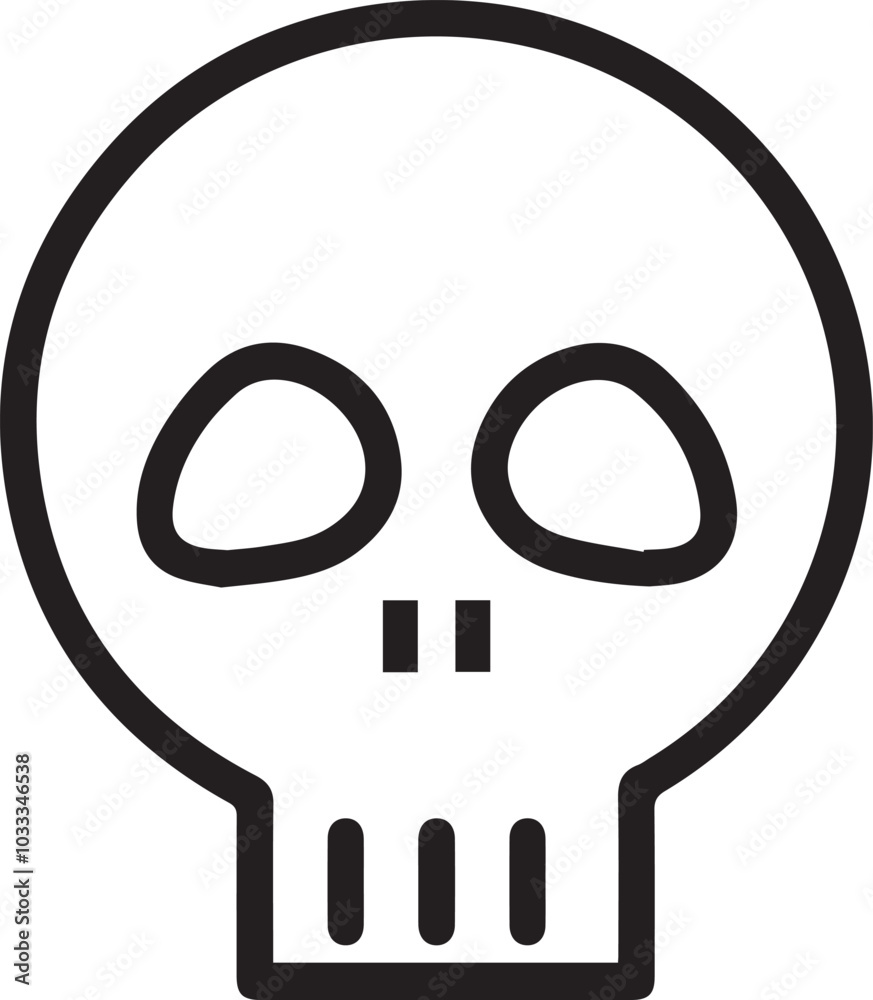 Skull icon symbol vector image illustration
Skull icon symbol vector image illustration