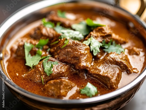 Spicy Lamb Curry Close Up