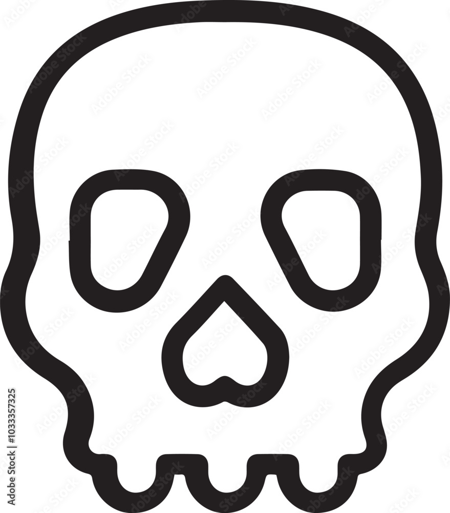 Skull icon symbol vector image illustration
Skull icon symbol vector image illustration