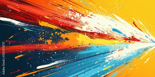 A vibrant, high-saturation graffiti background featuring colorful splashes and artistic expressions. This image serves as a dynamic backdrop for various commercial projects.