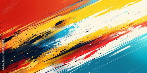 A vibrant, high-saturation graffiti background featuring colorful splashes and artistic expressions. This image serves as a dynamic backdrop for various commercial projects.