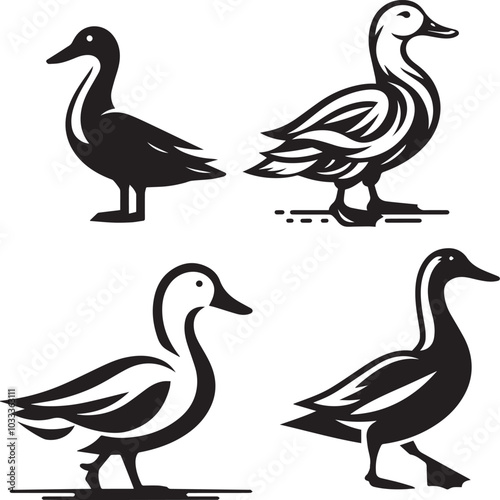 Duck Silhouette Collection