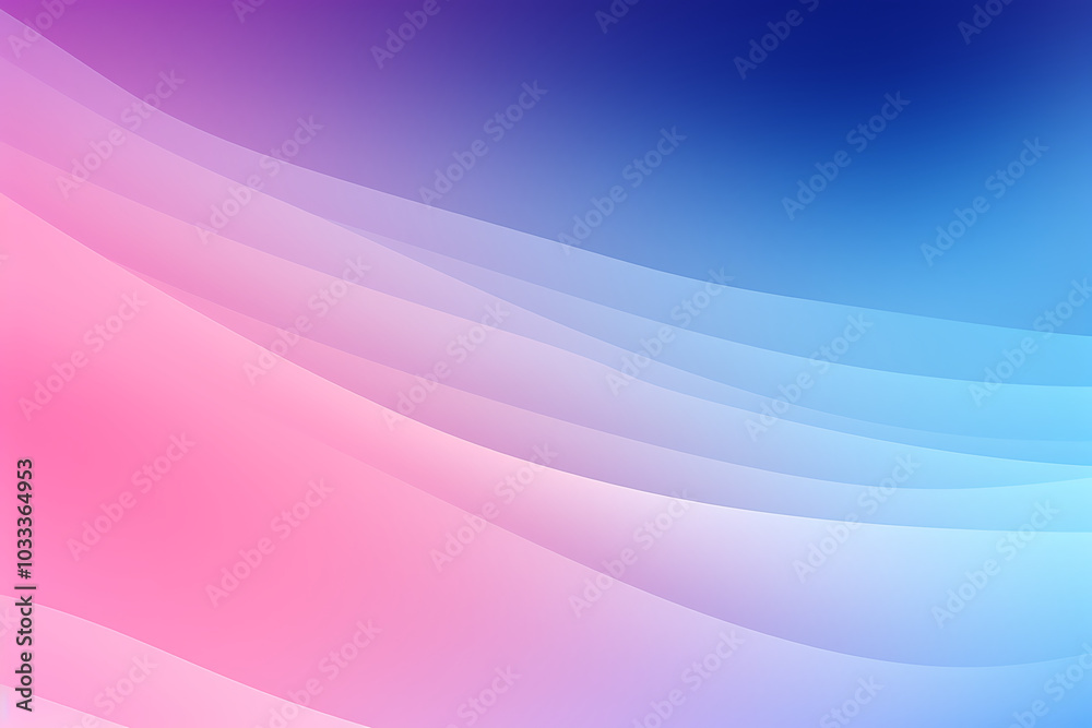 Soft gradient background in blue and pink hues creates calming effect Soft gradient background in blue and pink hues creates calming effect