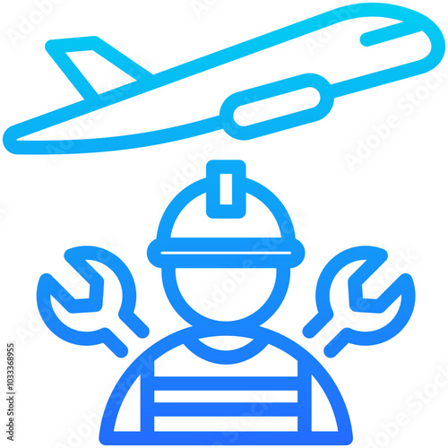 Aircraft Maintenance Icon