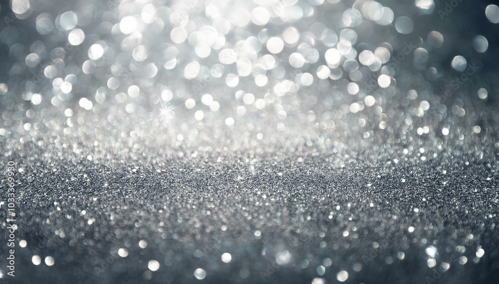 Abstract silver glitter sparkle defocused light background Abstract silver glitter sparkle defocused light background