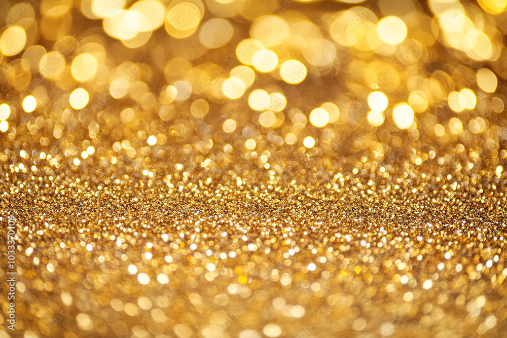 Radiant Gold: A Sparkling Glittering Background Radiant Gold: A Sparkling Glittering Background
