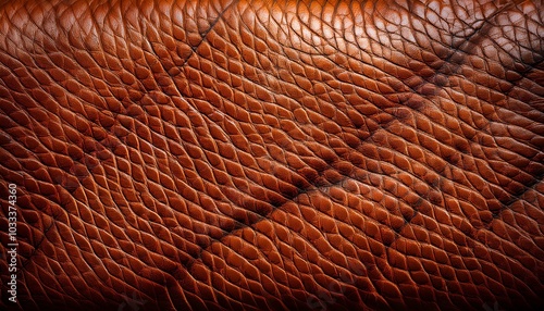 Abstract natural brown leather texture pattern background photo