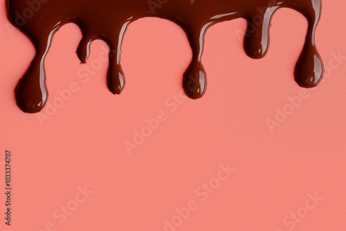 Rich dark chocolate drippin...