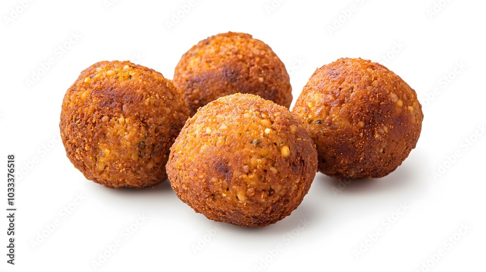 Tasty falafel balls on white background. Tasty falafel balls on white background.