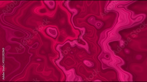 Mesmerizing abstract red purple fluid background animation. This artistic design radiates tranquility with its smooth, flowing aesthetic