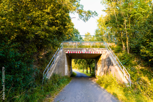 Underpass of a cycle path near Dolberg, Ahlen.
 photo