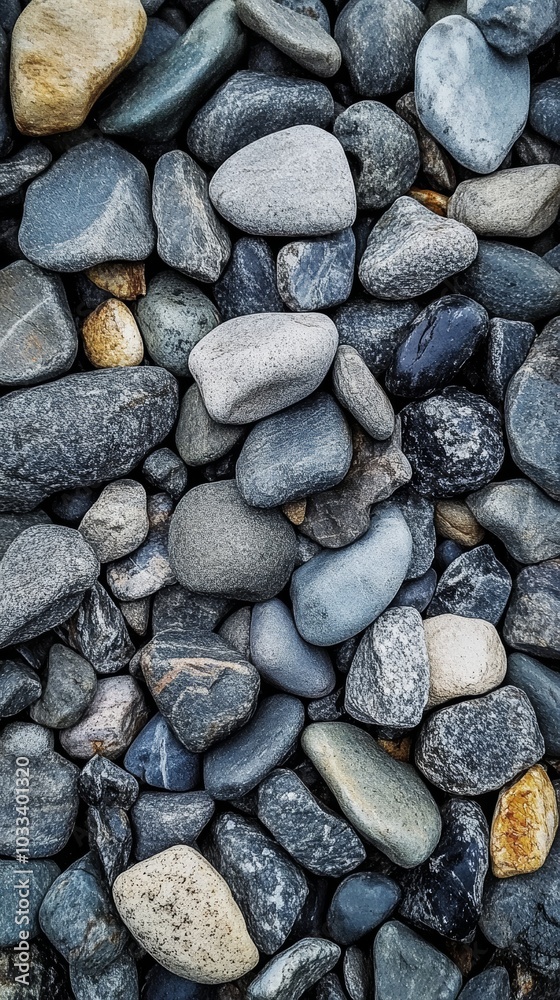 Pebbles and stones background texture, natural materials concept Pebbles and stones background texture, natural materials concept