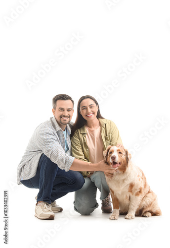 Young couple with Australia...