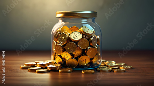 "Savings Goals with a Money Jar"