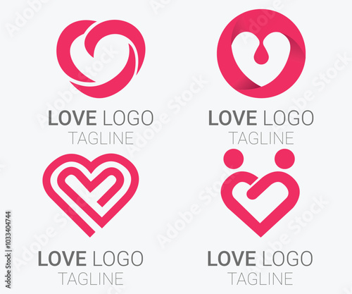 love logo colection