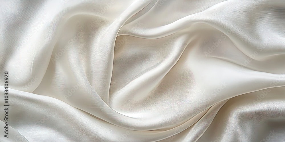 background of white fabric background of white fabric