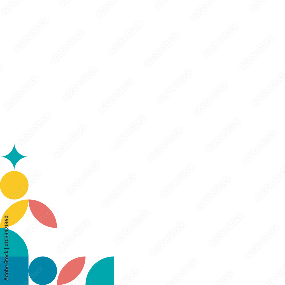 Obraz premium Mosaic Corner