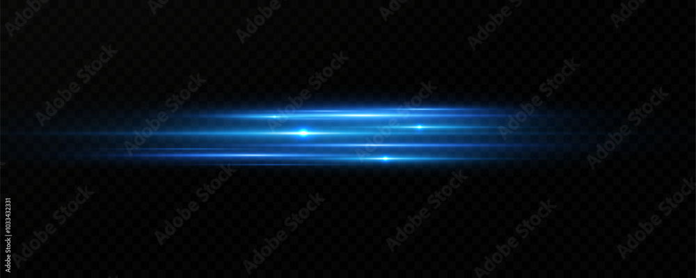 Blue speed lines.Vector.Blue light trails Blue speed lines.Vector.Blue light trails