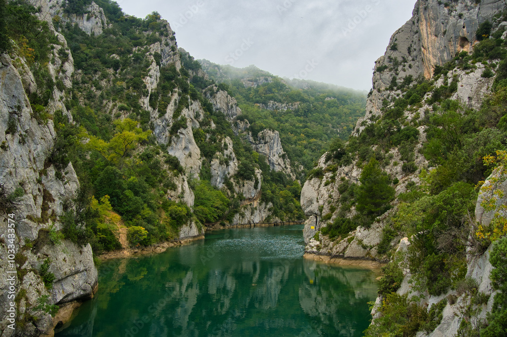 Basses Gorges du Verdon in den Alpes de Haute Provence Basses Gorges du Verdon in den Alpes de Haute Provence