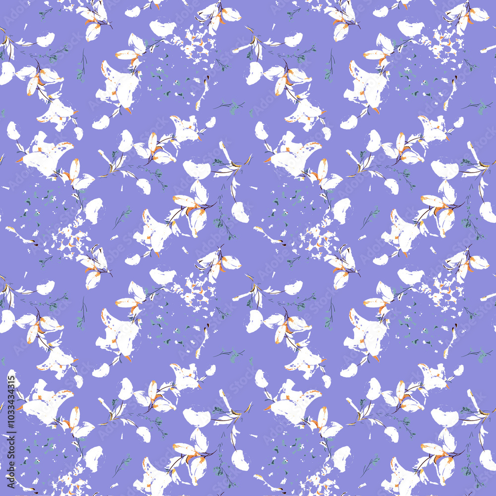 Fabric printable pattern for Textile
