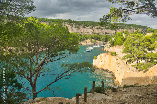 Calanque Miou bei Cassis an der Cote d'Azur photo