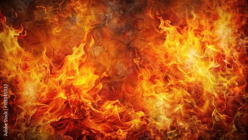 abstract fiery art on textured background