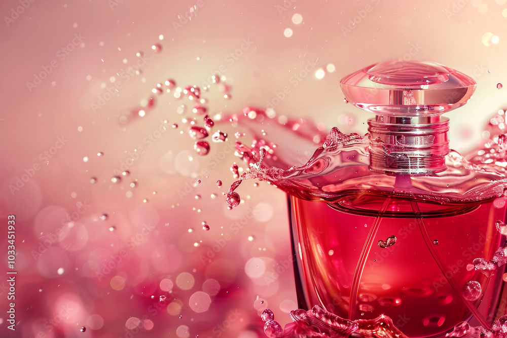 Famous aromatherapy perfume brand developing presenting new aromat, beauty lab Generative AI Famous aromatherapy perfume brand developing presenting new aromat, beauty lab Generative AI