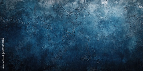 Beautiful Abstract Grunge Decorative Navy Blue Dark Stucco Wall Backdrop