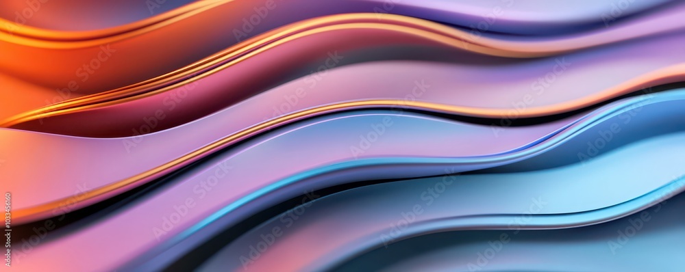 Dynamic Abstract 3D Ribbons Flowing in Fluid Curves - Modern Design for Creative Visuals Dynamic Abstract 3D Ribbons Flowing in Fluid Curves - Modern Design for Creative Visuals