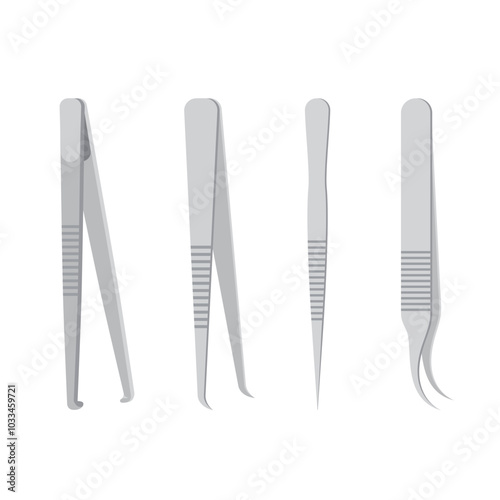 Lab Forceps set