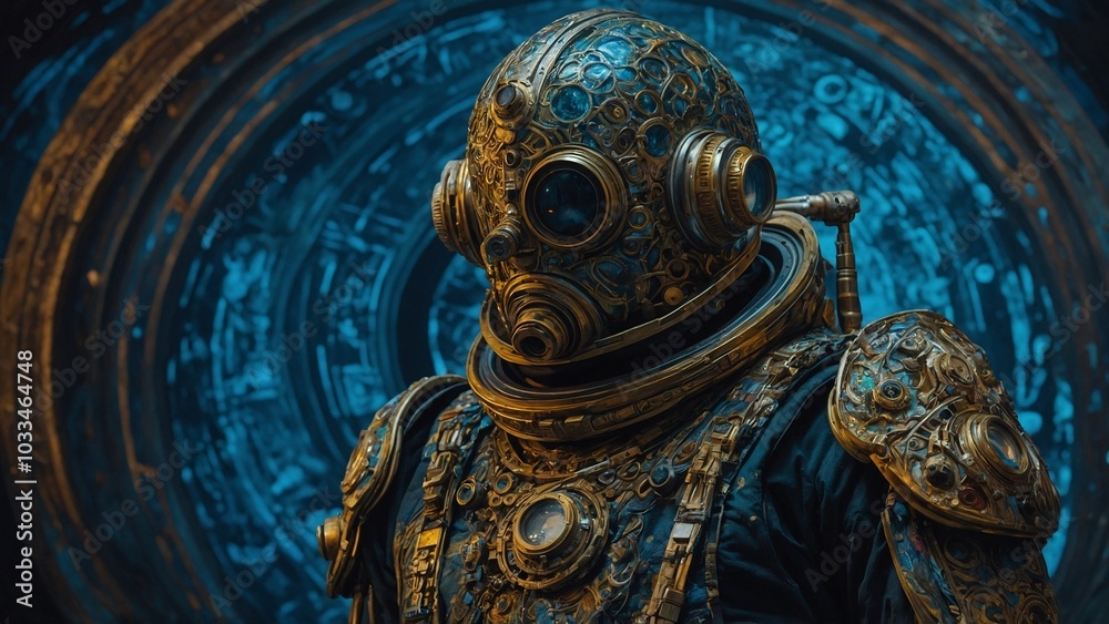 Fototapeta premium Mysterious Spaceman